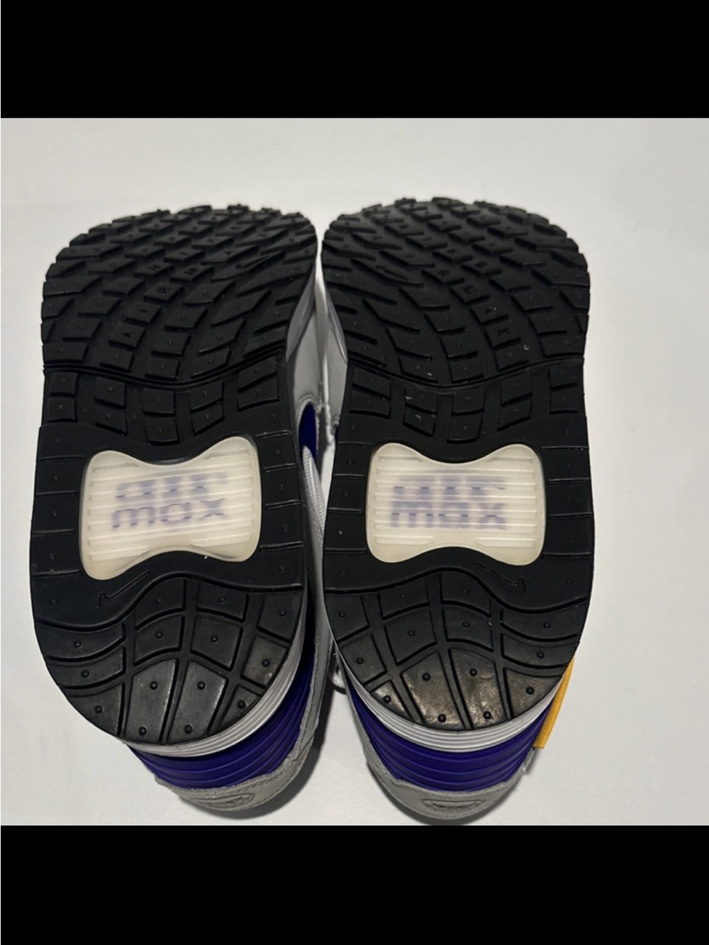 Nike LSU Air Max Verse Men’s White & Gray Low-Top Sneakers LSU - Picture 8 of 9